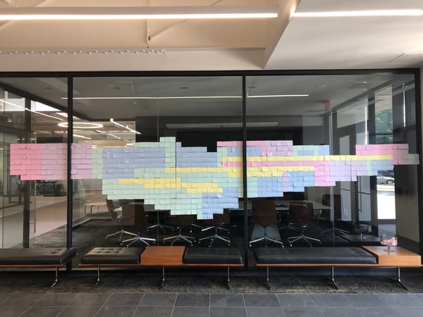 fund-for-the-arts-post-it-wall
