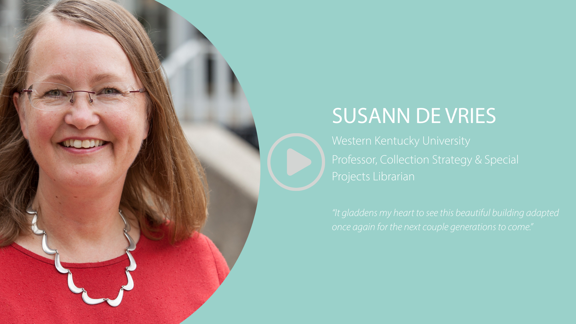 Susann De Vries WKU Testimonial Thumbnail