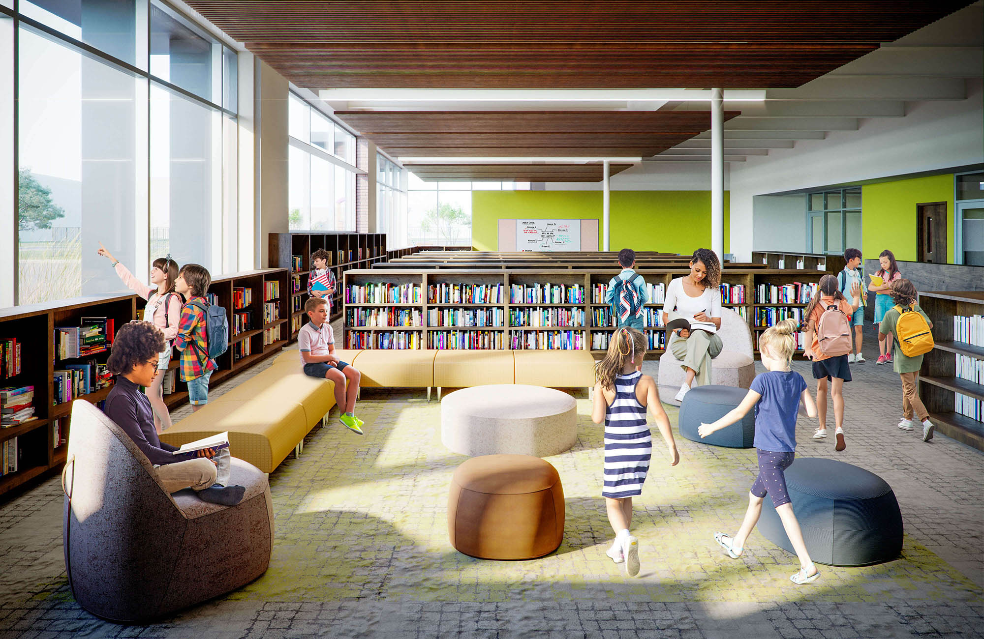 JCPS-WestBroadwayElementarySchool-library