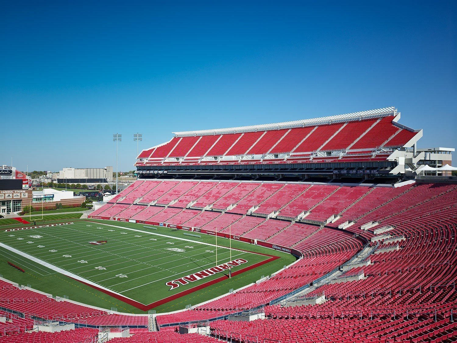 University of Louisville Cardinal Stadium North Endzone Expansion -  University of Louisville - Messer Construction Co.